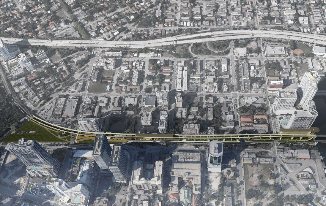 Brickell Station Aerial