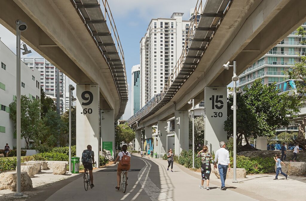 The Underline Oolite Room Bike Path