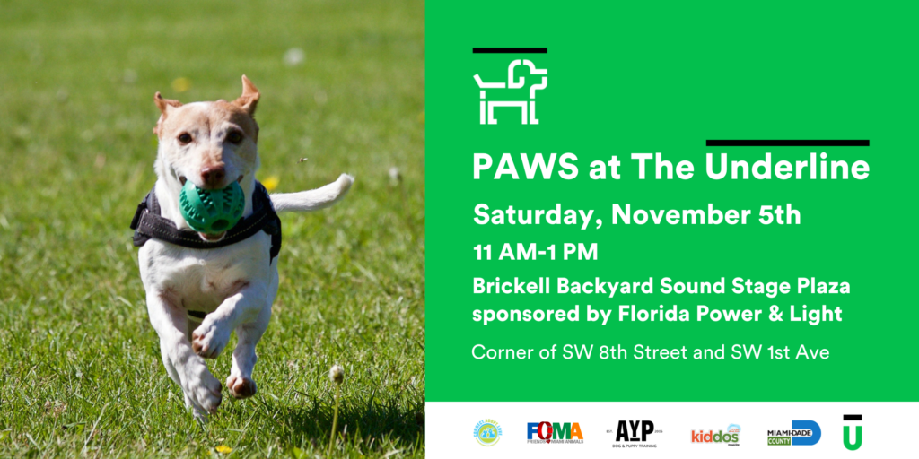 The Underline partners with Friends of Miami Animals Foundation to