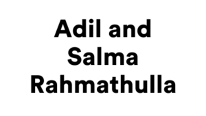 Adil and Salma Rahmathulla