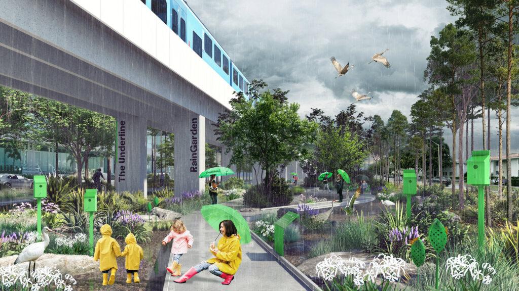 THE UNDERLINE PH 3 RAIN GARDENS (c) 2023 JCFO